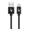 USB - USB C 3 m kábel čierny