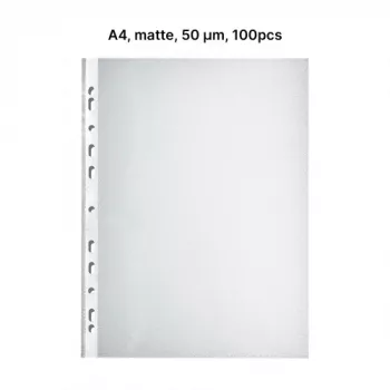 AD Class priehľadné obaly Orange Peel A4 50 mikrónov, balenie 100 kusov