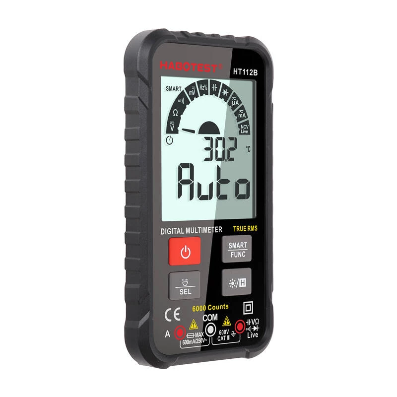 True RMS digitálny univerzálny multimeter Habotest HT112B