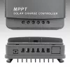 Qoltec, solárny MPPT regulátor nabíjania s teplotným senzorom 20A 12V/24V displej LCD 2 X USB