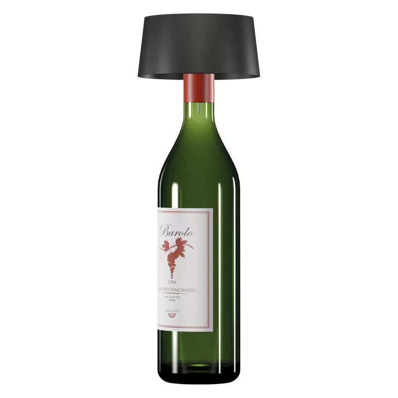 LED stolná lampa RealPower TableLight 300 4W čierna solárna