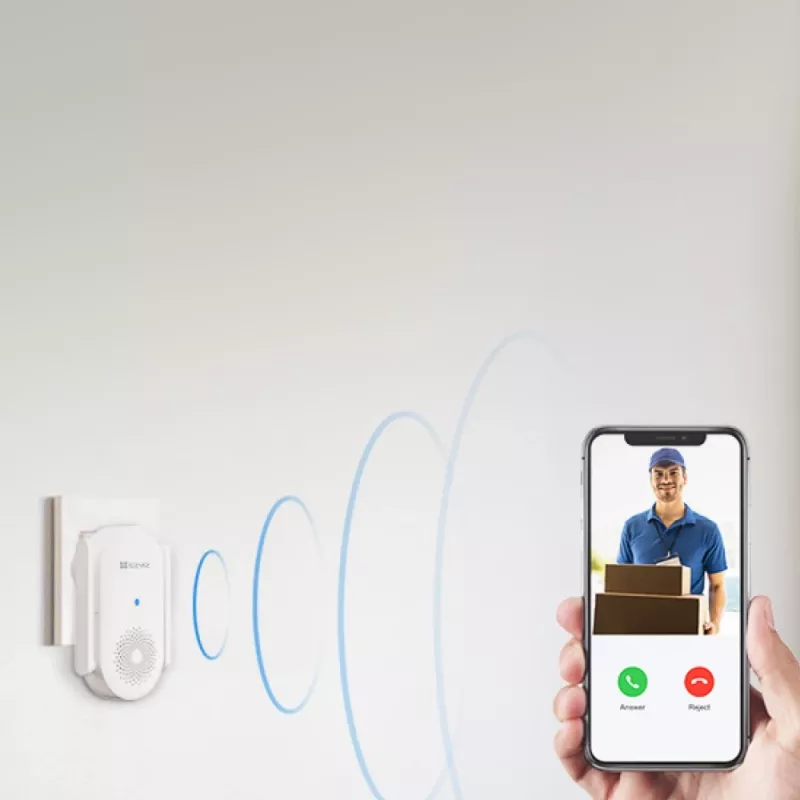 EZVIZ CH1 Smart Wi-Fi zvonček pre videodverové zvončeky na batérie