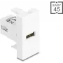 USB 2.0 Type-A na Type-A káblový adaptér, DELOCK 90908, tienený, USB 2.0