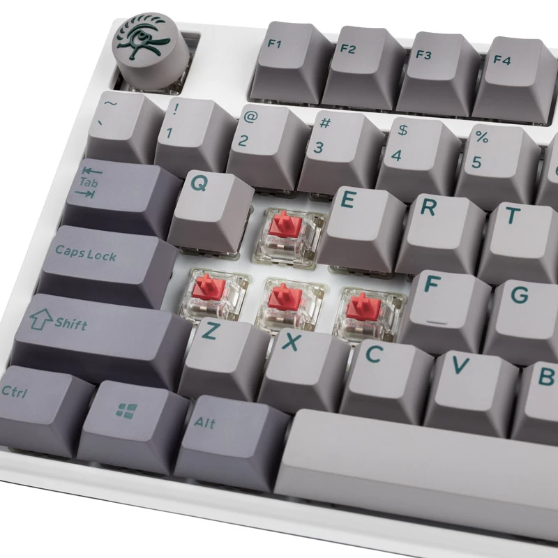 Ducky One 3 TKL klávesnica Gaming USB US English strieborná