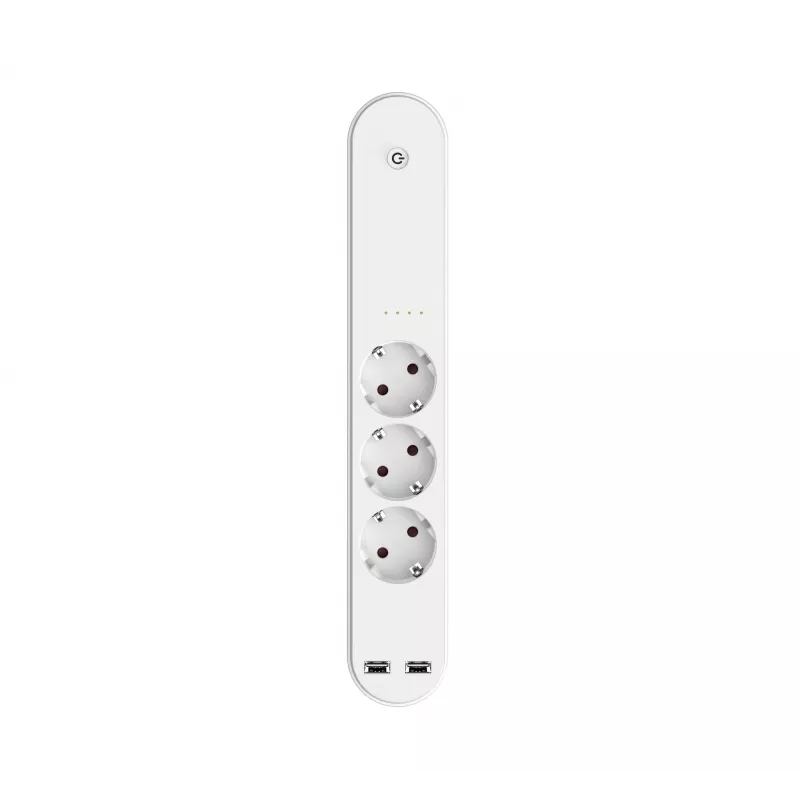 Smart Power Strip Denver SHP-310U 3 AC výstupy Typ F 3680 W