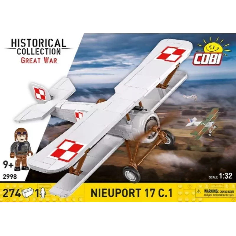 Stavebnica Cobi Nieuport 17 C.1 274-dielna modelárska sada