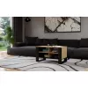Konferenčný stolík top e shop Topeshop STOLIK KAWOWY ŁAWA MODERN 4P Dub Artisan Czern