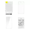 Ochranné puzdro Baseus Crystal Series pre iPhone 14 Plus s tvrdeným sklom na zadnej strane