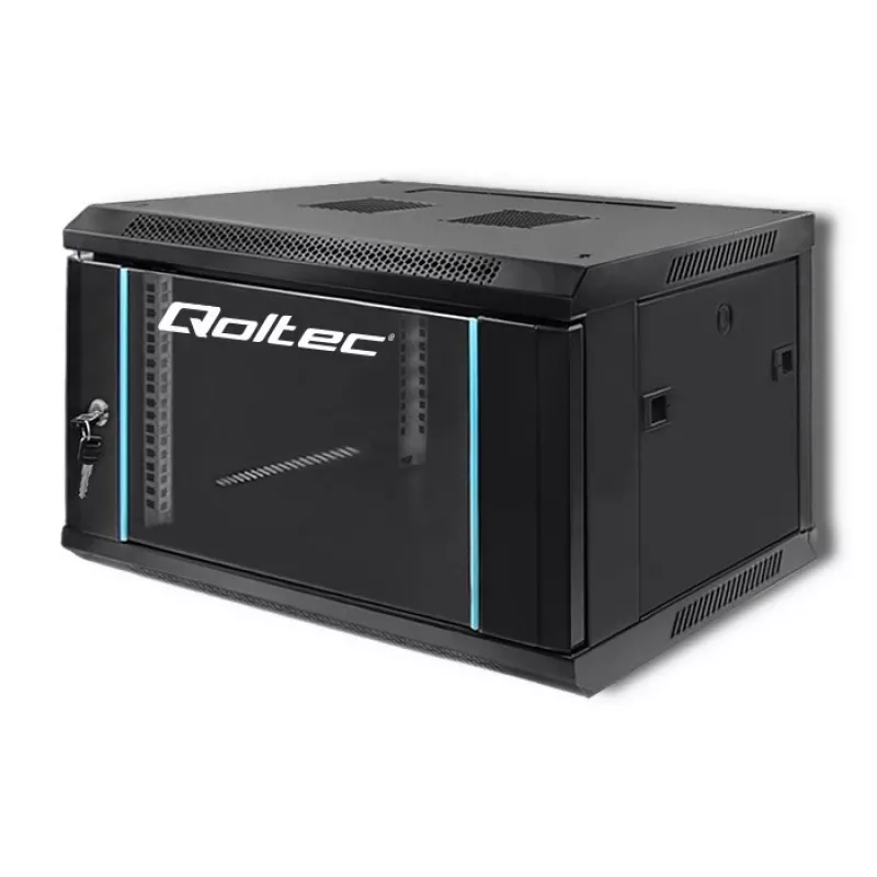 Qoltec 54462 RACK skriňa 19 | 6U | 600 x 370 x 450