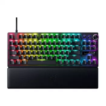 Razer Huntsman V3 Pro - klávesnica - 80% - TKL - podsvietenie - USB - QWERTY - USA - spínače klávesov: Razer Analog Optical Switches (Gen-2)