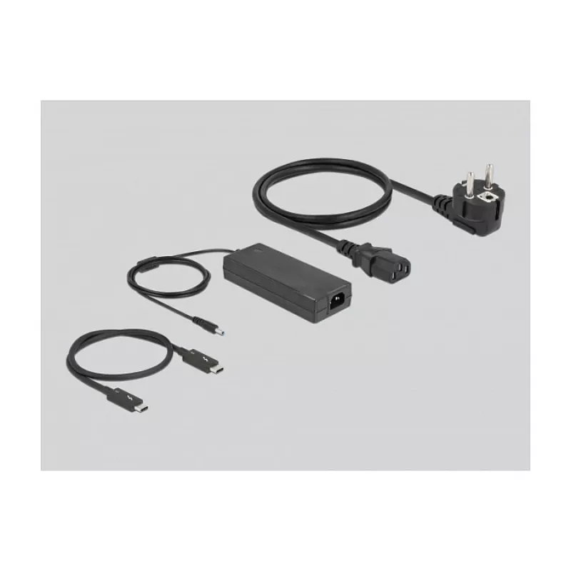 Dokovacia stanica DeLOCK Thunderbolt 3 8K Dual DisplayPort USB LAN SD Audio PD 3.0