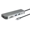 LogiLink UA0343 USB-C multiport hub hliník USB 3.2 2nd Gen Mult