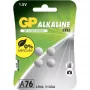 GP alkalická gombíková batéria 76A/LR44/V13GA 1,5V balenie 4 ks blister