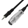 PC mikrofón MEDIA-TECH MT397S — káblový, vstup XLR, 20–20000 Hz, 150 Ω, -32 dB, 2,4 m kábel, stojan na stôl, čierny