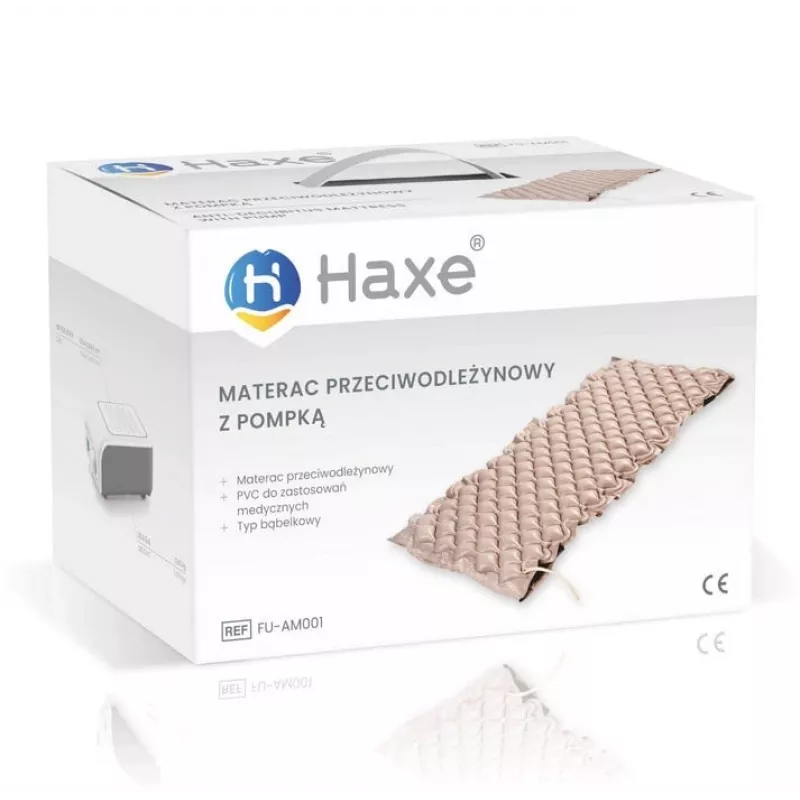 Antidekubitná matraca Haxe FU-AM0001 samostatná PVC, štandard 2000×900×70 mm, 130 komôr, elektrická pumpa