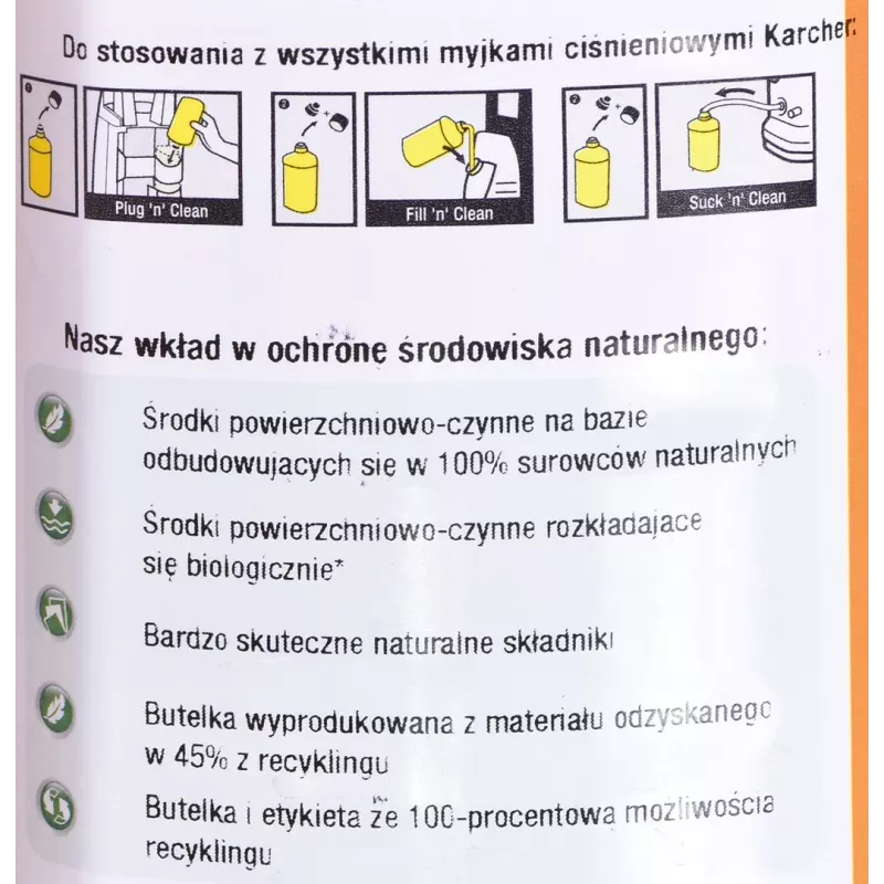 Karcher čistič plastov 3v1 pre vysokotlakové čističe, 1 l (6.295-758.0)