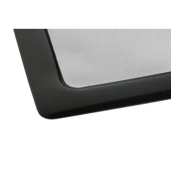 DEMCiflex protiprachový filter 140 mm, štvorcový – čierny/čierny