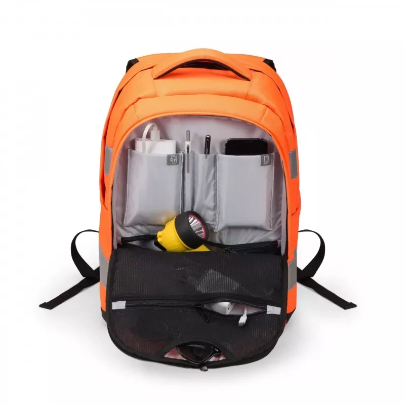 Batoh na notebook 15,6 palca Hi-VIS 25 l oranžový