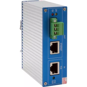 Ethernet PoE++ splitter Exsys EX-60321, 10/100/1000 Mbps, výstup 24 V DC 2 A