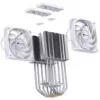 CPU chladič Jonsbo CR-3000E Dual-Tower ARGB White, Dual-Tower vzduchový chladič s ARGB osvetlením
