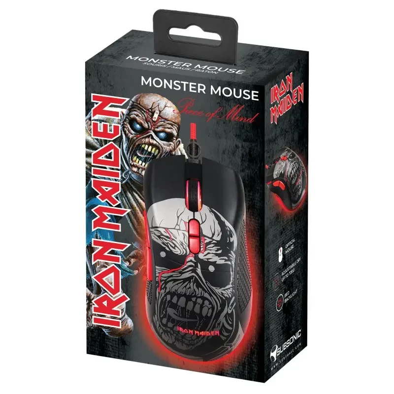 Herná myš Subsonic Iron Maiden Piece Of Mind USB