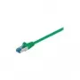 Wentronic Goobay CAT 6a patch kábel, S/FTP (PiMF), zelený, 5 m - LSZH bez halogénov, meď (93816)