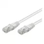 Wentronic Goobay CAT 6 patch kábel, U/UTP, biely, 10 m - CCA medená zmes (68634)