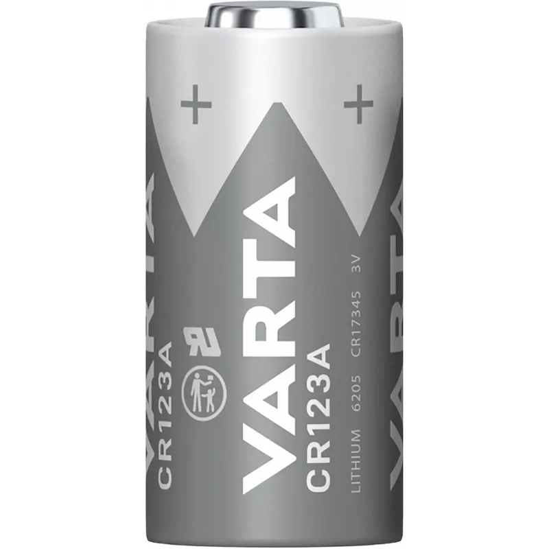 Varta Lithium CR123A 3V 1600mAh batéria do fotoaparátu
