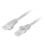 Sieťový kábel LANBERG PCU6-10CU-0150-S Cat6 U/UTP RJ-45 na RJ-45 1,5 m sivý