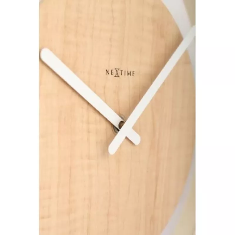 NeXtime hodiny 3046 Wood Loop, Ø30 cm, nástenné, drevo