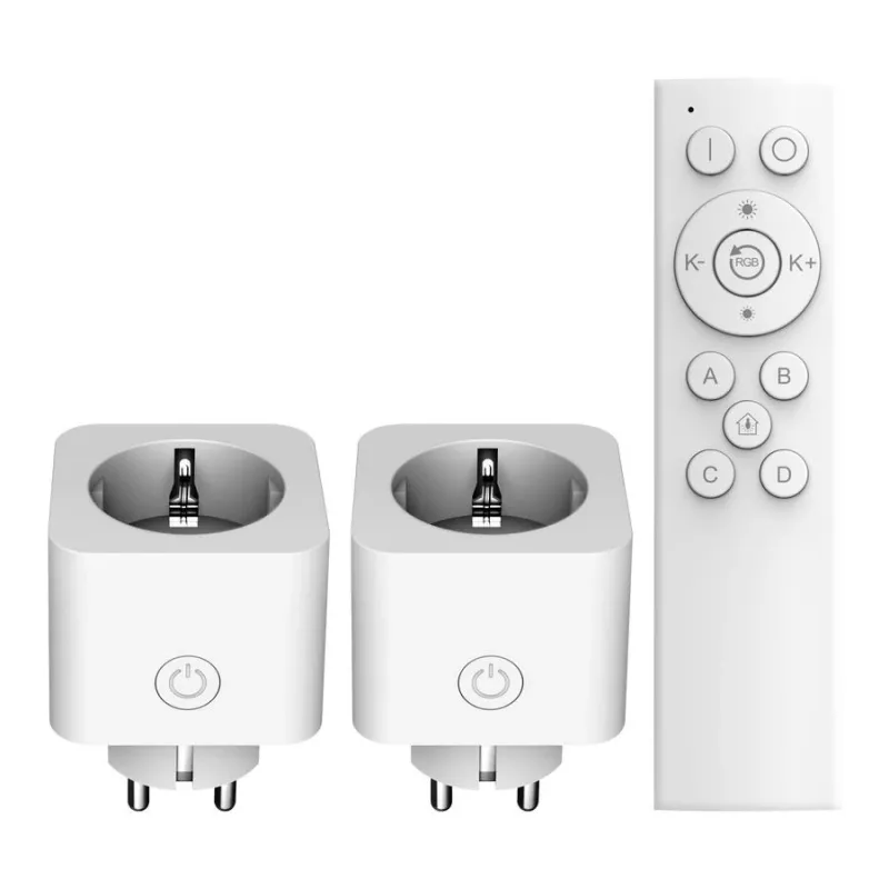Smart home zásuvka štartovacia sada Wi‑Fi TRUST 71399 — 2,4 GHz, biela, 0,25 kg