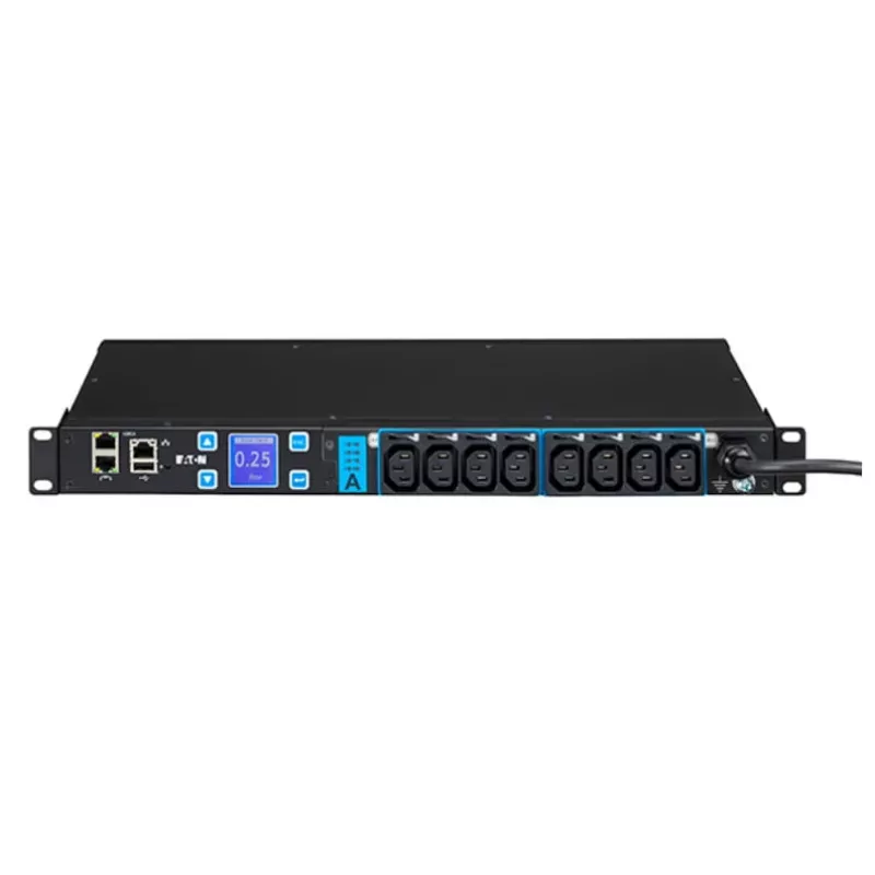 Eaton EMAH28 Power Distribution Unit (PDU) 8 AC výstupov 1U čierna