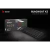 SAVIO BLACKOUT X2 mechanická klávesnica OUTEMU Red, Hot Swap