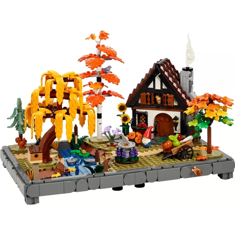 LEGO ICONS 11372 Jesenná záhrada pri chalúpke