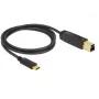 USB kábel DeLOCK 83675 USB 3.2 Gen 2 1 m USB C USB B čierny