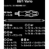 Multi-bit skrutkovač Wera puzdro na náradie Vario-sada 11 ks