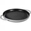 Grilovacia panvica ZWILLING STAUB okrúhla 30 cm sivá