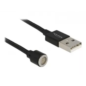 USB kábel DeLOCK 85724 USB 2.0 1,1 m čierny