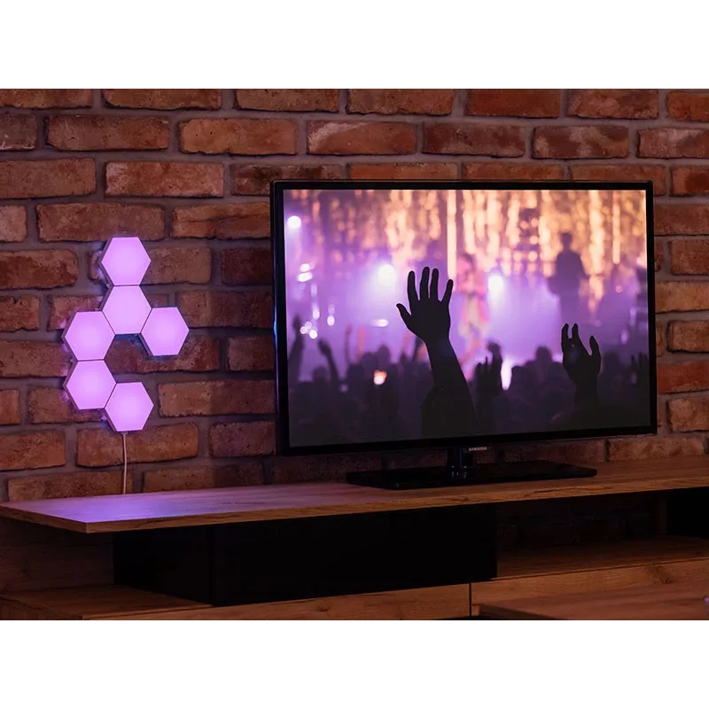 Vstavaný RGB LED panel TRACER Smart Hexagon Tracer 47256 Ambience TRAOSW47256