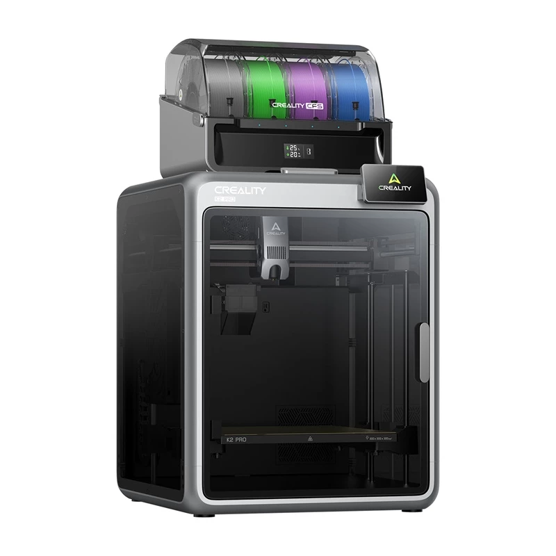 3D tlačiareň Creality K2 Pro Combo – stavebný objem 300×300×400 mm, dvojitý extrudér