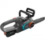 Akumulátorová reťazová píla PowerSaw 250/18V P4A Ready-To-Use Set (sivá/tyrkysová, Li-Ion batéria 2,5Ah P4A, POWER FOR ALL ALLIANCE)