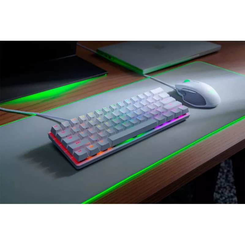 RAZER Huntsman Mini - Mercury Edition - Purple Switch - US-Layout klávesnica