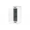 DIGITUS 36HE Unique sieťový rozvádzač 600x800mm sklenené dvere sivý