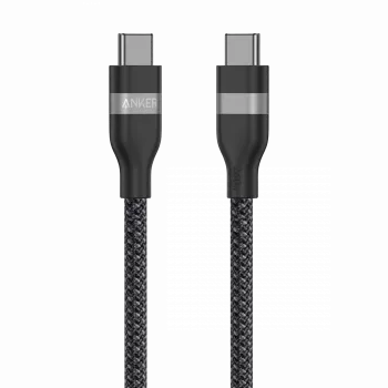 Kábel USB-C na USB-C Anker A82E2 — 0,9 m, USB C na USB C, čierny