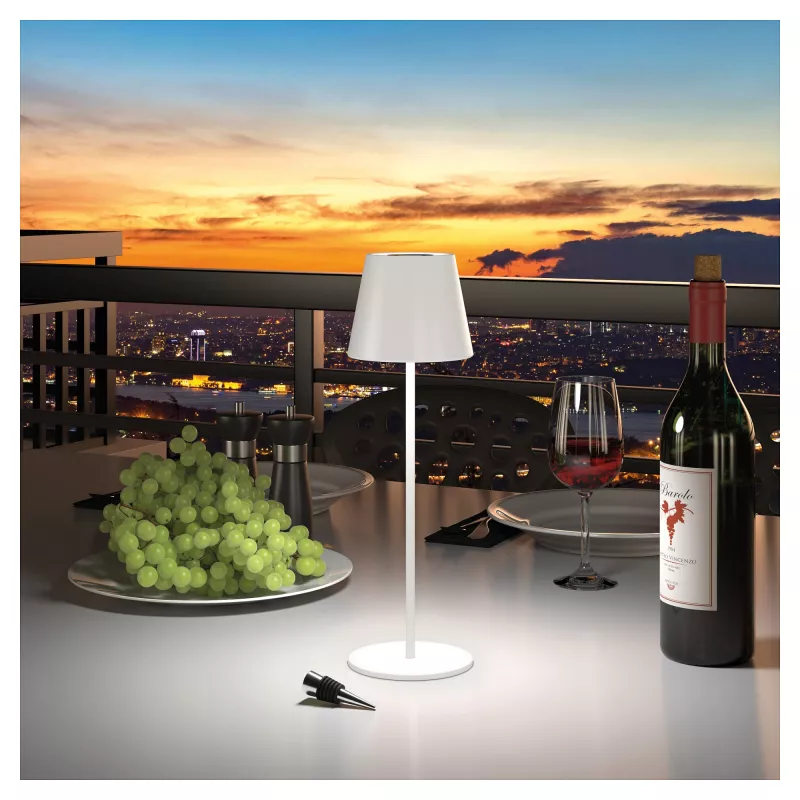 LED stolná lampa RealPower TableLight 360 RGB 3W IP44 1800mAh