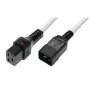 Microconnect MC-C19C20LOCK-2M-W kábel uzamknutie C19 na C20 2 m