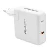 Qoltec GaN nabíjačka FAST 108W | 5-20V | 3-4.7A | USB C | biela