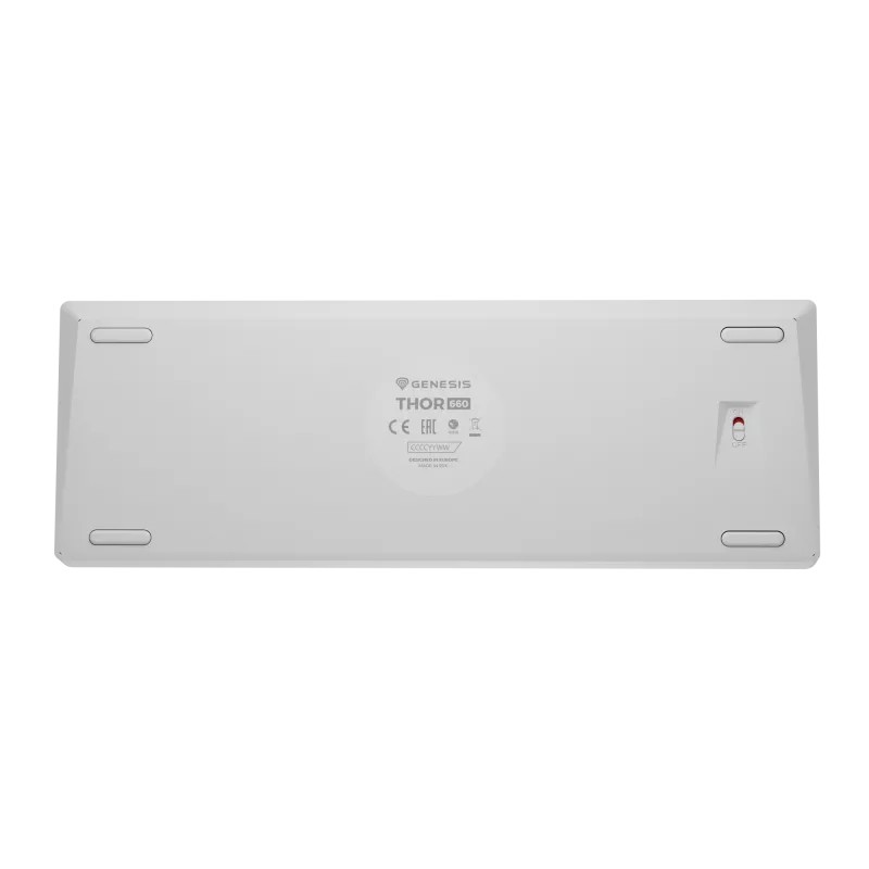 Herná klávesnica Genesis THOR 660 G2 — bezdrôtová (2,4 GHz, Bluetooth) a káblový USB režim