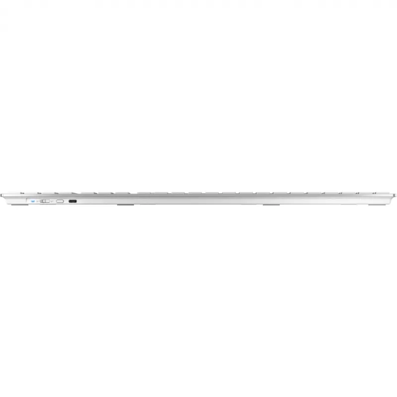 CHERRY DW 9100 SLIM klávesnica myš v cene univerzálna RF bezdrôtová + Bluetooth QWERTZ nemecká strieborná