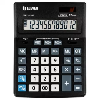 Eleven CDB1201-BK (EU) kancelárska kalkulačka